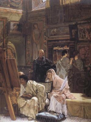 Alma-Tadema, Sir Lawrence The Picture Gallery (mk23) china oil painting image